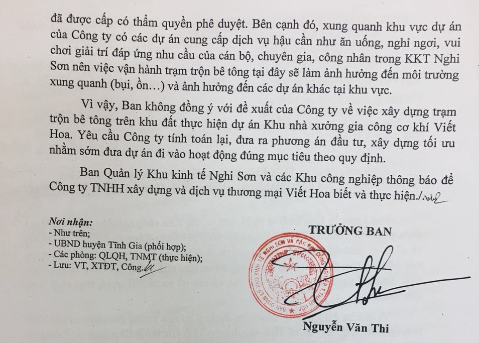 Thanh[-]Hóa:[-]Doanh[-]nghiệp[-]sản[-]xuất[-]bê[-]tông[-]gây[-]ô[-]nhiễm[-]môi[-]trường[-]trong[-]Khu[-][-]Kinh[-]tế[-]Nghi[-]Sơn